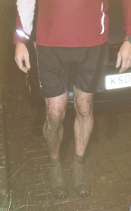 Clean your muddy legs after Hashing